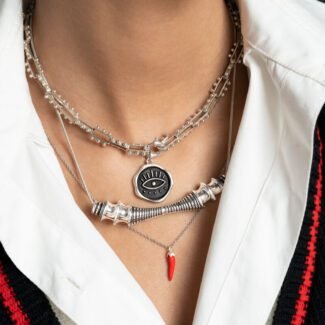 Saharara Silver Necklace